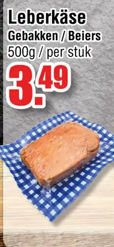 Ter Huurne Holland Markt Leberkäse aanbieding
