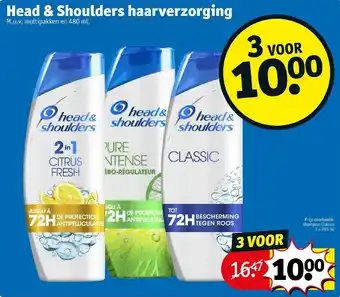 Kruidvat Head & Shoulder haarverzorging aanbieding