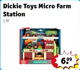 Kruidvat Dickie Toys Micro Farm Station aanbieding