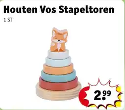 Kruidvat Houten Vos Stapeltoren aanbieding