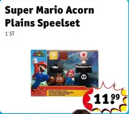 Kruidvat Super Mario Acorn Plains Speelset aanbieding