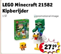 Kruidvat LEGO Minecraft 21582 Kipberijder aanbieding