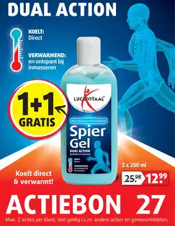 Lucovitaal Lucovitaal Spier Gel aanbieding