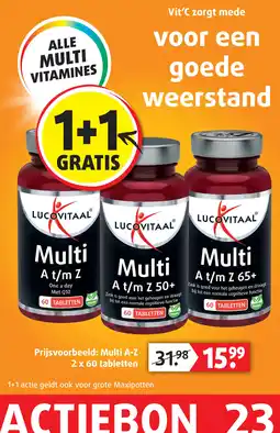Lucovitaal Lucovitaal Multi A t/m Z aanbieding
