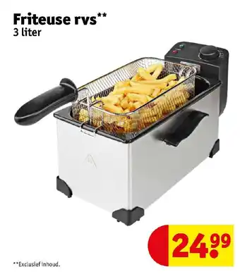 Kruidvat Friteuse rvs aanbieding