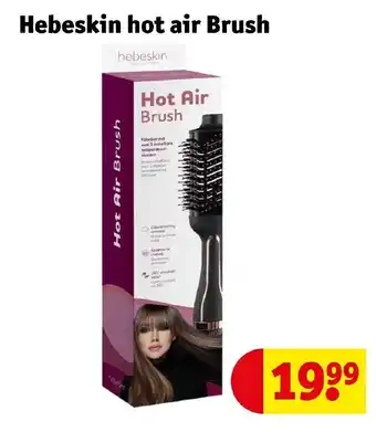 Kruidvat Hebeskin hot air Brush aanbieding