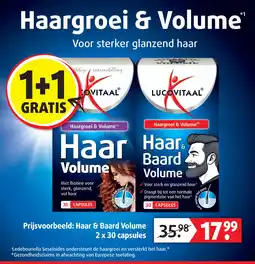 Lucovitaal Lucovitaal Haar & Baard Volume aanbieding