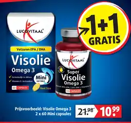 Lucovitaal Lucovitaal Visolie Omega 3 aanbieding