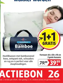 Lucovitaal Lucovitaal Kingsize Bamboe aanbieding