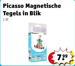 Kruidvat Picasso Magnetische Tegels in Blik aanbieding