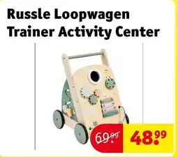 Kruidvat PolarB Nature Groen Houten Activiteiten Baby Walker Loopwagen aanbieding
