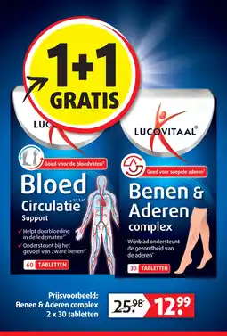 Lucovitaal Lucovitaal Benen & Aderen complex aanbieding