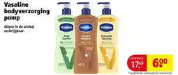 Kruidvat Vaseline bodyverzorging pomp aanbieding