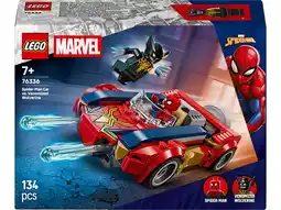 Lidl LEGO DISNEY CLASSIC Spider-Man auto vs. Venomized Wolverine - 76336 aanbieding