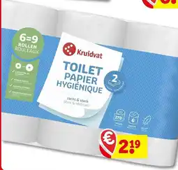 Kruidvat Toilet papier hygiénique aanbieding