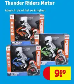 Kruidvat Thunder Riders Motor aanbieding