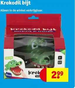 Kruidvat Krokodil bijt aanbieding