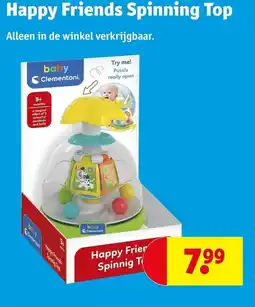 Kruidvat Happy Friends Spinning Top aanbieding