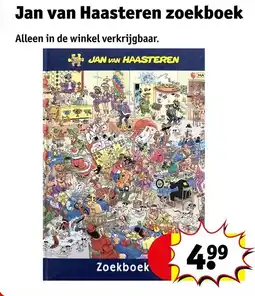 Kruidvat Jan van Haasteren zoekboek aanbieding