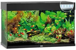 Pets Place Juwel Aquarium Rio 125 LED - Aquarium - 80x35x50 cm Zwart aanbieding