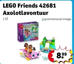 Kruidvat LEGO Friends 42681 Axolotlavontuur aanbieding