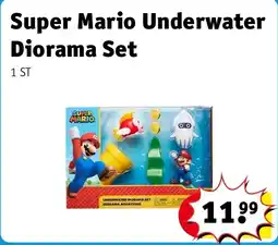 Kruidvat Super Mario Underwater Diorama Set aanbieding