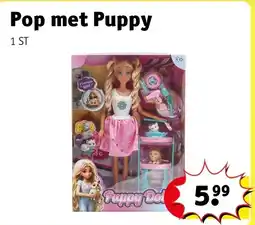 Kruidvat Pop met Puppy aanbieding