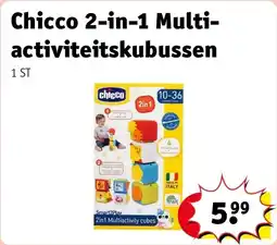 Kruidvat Chicco 2-in-1 Multi-activiteitskubussen aanbieding