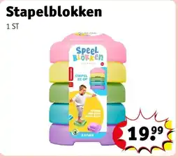 Kruidvat Stapelblokken aanbieding