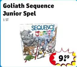 Kruidvat Goliath Sequence Junior Spel aanbieding
