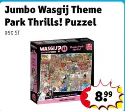 Kruidvat Jumbo Wasgij Theme Park Thrills! Puzzel aanbieding