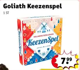 Kruidvat Goliath Keezenspel aanbieding