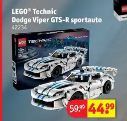 Kruidvat LEGO Technic Dodge Viper GTS-R sportauto aanbieding