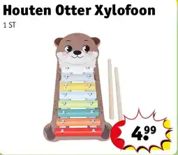 Kruidvat Houten Otter Xylofoon aanbieding