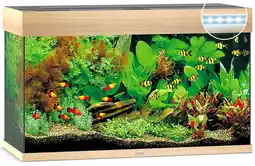 Pets Place Juwel Aquarium Rio 125 LED - Aquarium - 80x35x50 cm Licht hout aanbieding