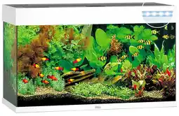 Pets Place Juwel Aquarium Rio 125 LED - Aquarium - 80x35x50 cm Wit aanbieding