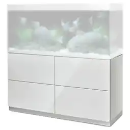 Pets Place Oase Highline 400 Kast - Meubel - 140x50x76 cm Wit aanbieding