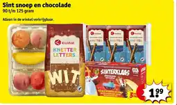 Kruidvat Sint Snoep en Chocolade aanbieding