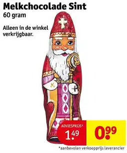 Kruidvat Melkchocolade Sint aanbieding