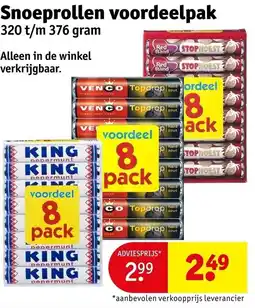 Kruidvat Snoeprollen Voordeelpak aanbieding
