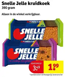 Kruidvat Snelle Jelle Kruidkoek aanbieding