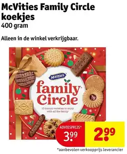 Kruidvat McVities Family Circle Koekjes aanbieding