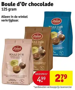 Kruidvat Boule d'Or Chocolade aanbieding