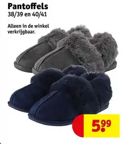 Kruidvat Pantoffels aanbieding