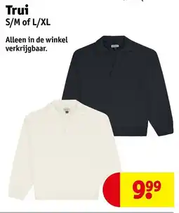 Kruidvat Trui aanbieding