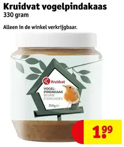 Kruidvat Kruidvat Vogelpindakaas aanbieding