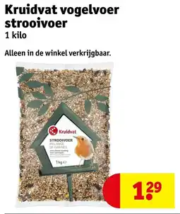 Kruidvat Kruidvat Vogelvoer Strooivoer aanbieding