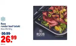 Makro Roos runder beef tataki aanbieding