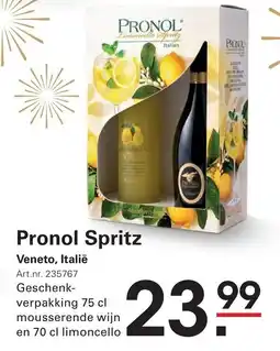 Sligro Pronol Spritz aanbieding