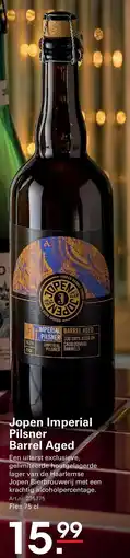 Sligro Jopen Imperial Pilsner Barrel Aged aanbieding